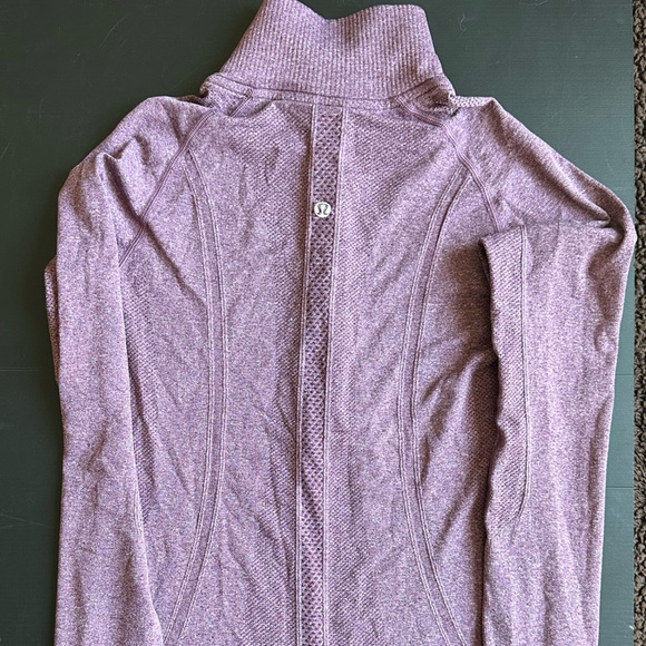 Lululemon Quarter Zip Run Swiftly Burgundy - 6 - Picture 4 of 7